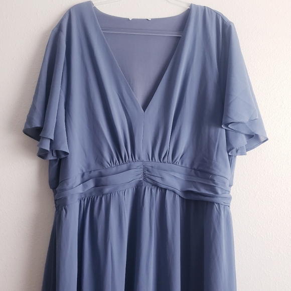 Baltic Born Ramona Maxi Dress Short Sleeve Lined New Without Tags - Picture 3 of 9